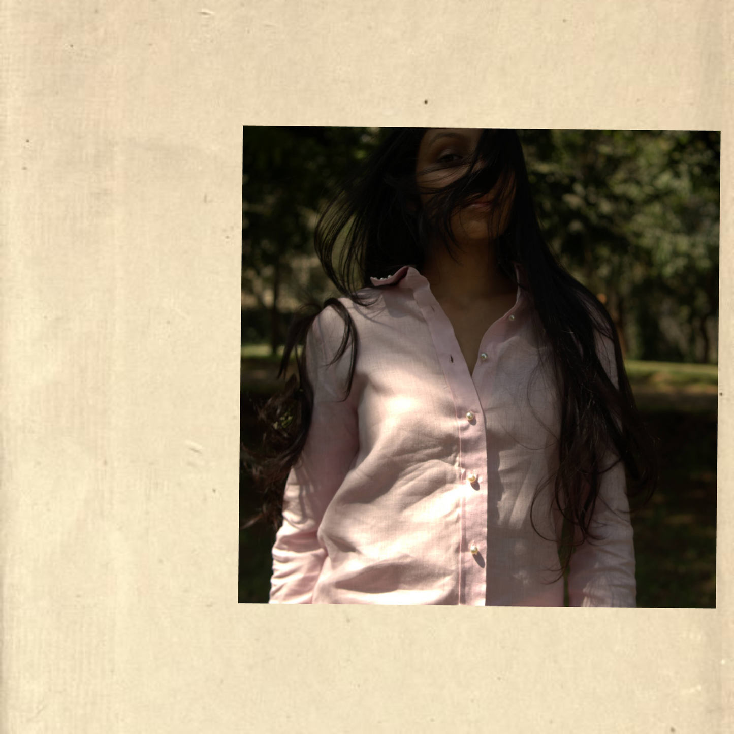 The Pink Pearl Linen Shirt