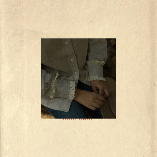 The Lace Cuff Linen Shirt