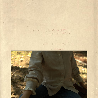 The Lace Cuff Linen Shirt