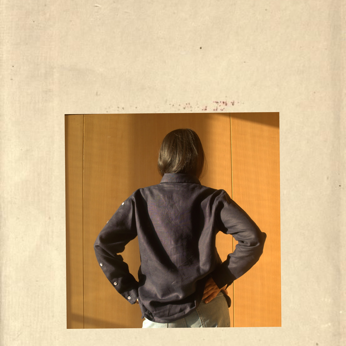 The Button Sleeve Linen Shirt